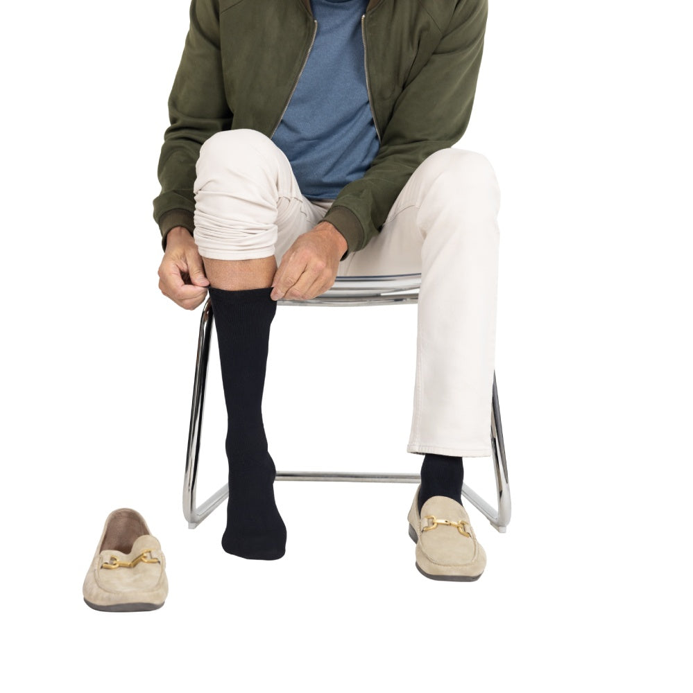 Knee High Men's Compression Dress Socks 20-30mmHg